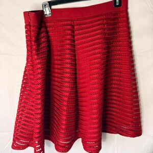 H-m Women's Red Skirt